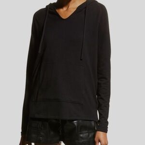 Majestic Filatures French Touch Soft Touch Black Hoodie Size 3 or Medium